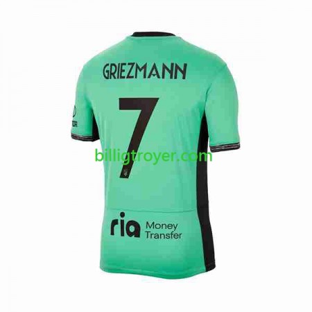 Billige Fotballdrakter Atlético Madrid 2 Antoine Griezmann 7 Tredjedraktsett 2023/24 Kortermet